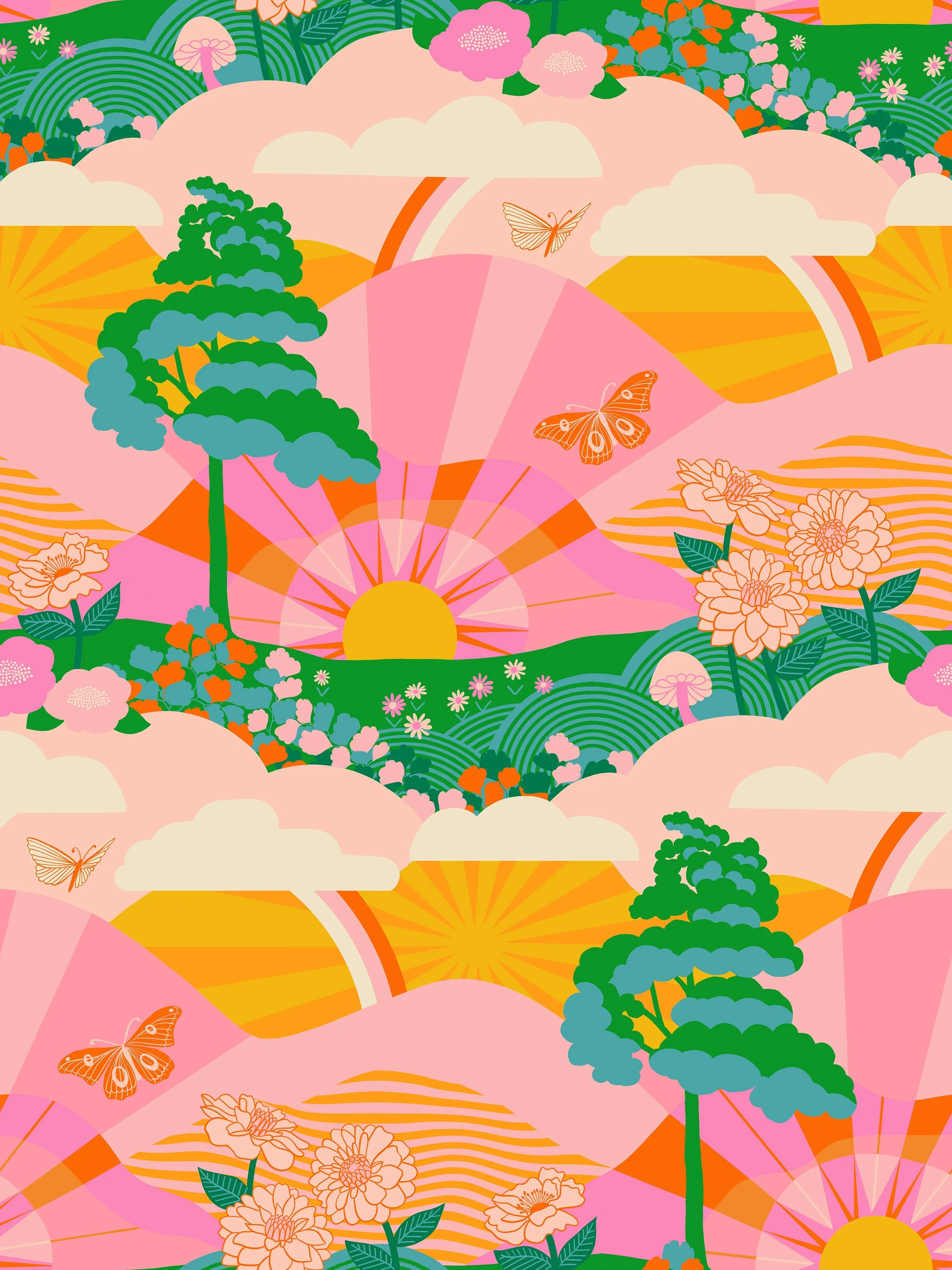 10 x 10 - Layer Cake -  Rise and Shine by Melody Miller for Ruby Star Society