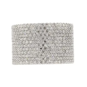 12 Row Diamond Band