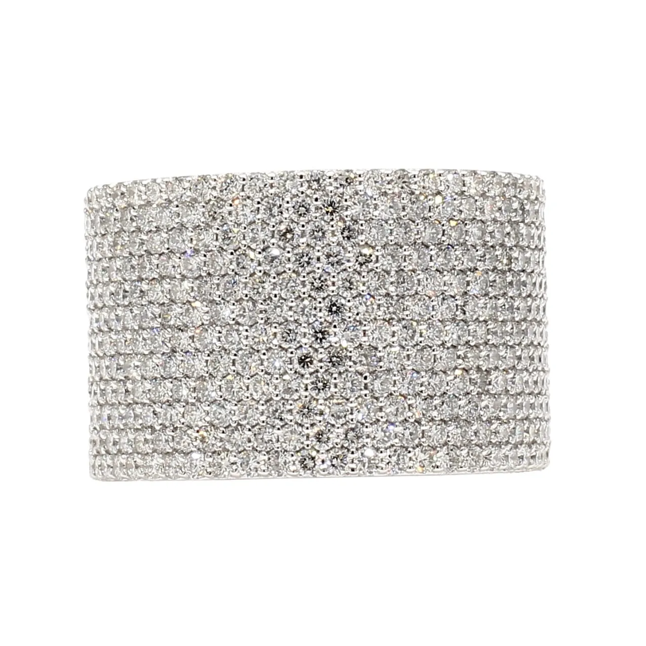 12 Row Diamond Band