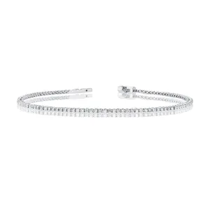 14k Gold & Diamond Tennis Bracelet - 0.99ct