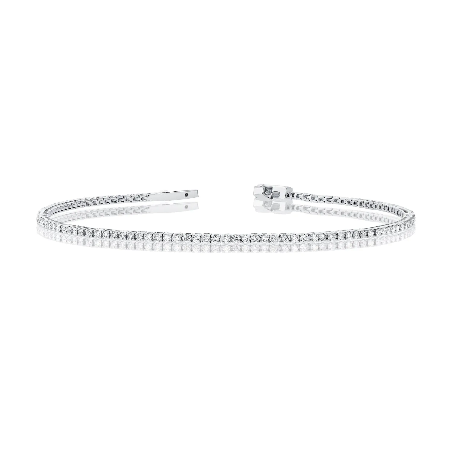 14k Gold & Diamond Tennis Bracelet - 0.99ct
