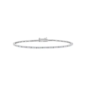 14KT GOLD DIAMOND TENNIS BRACELET