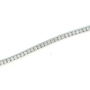 14kt White Gold Diamond Tennis Bracelet