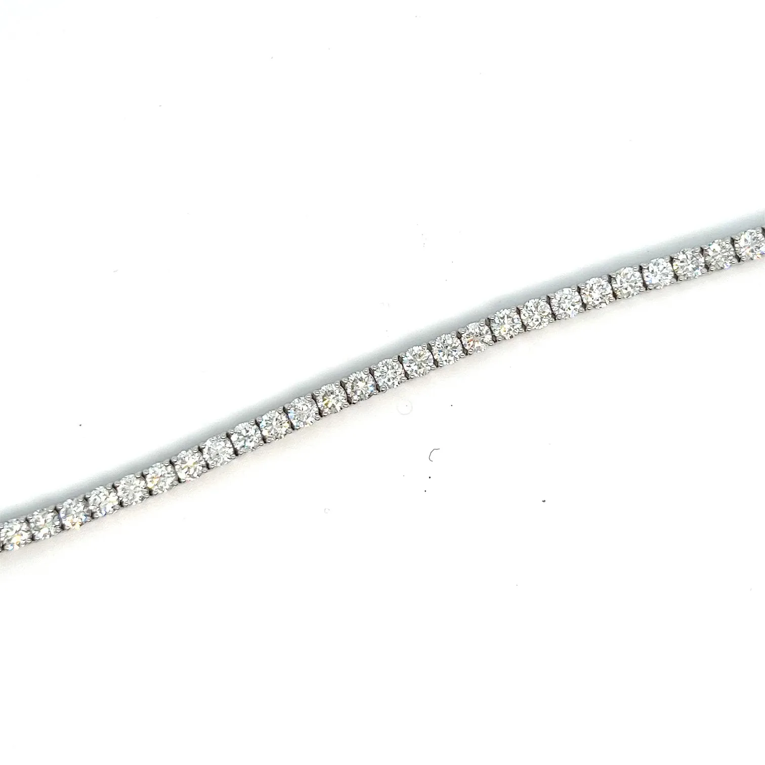 14kt White Gold Diamond Tennis Bracelet