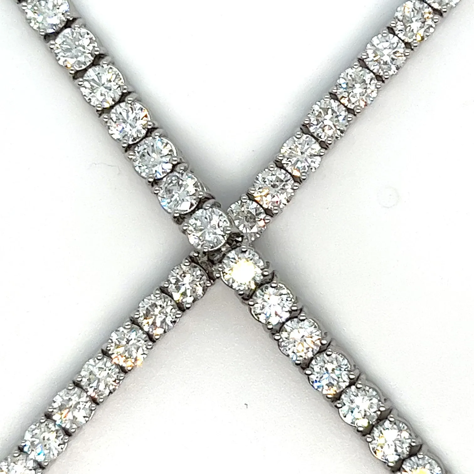 14kt White Gold Diamond Tennis Bracelet