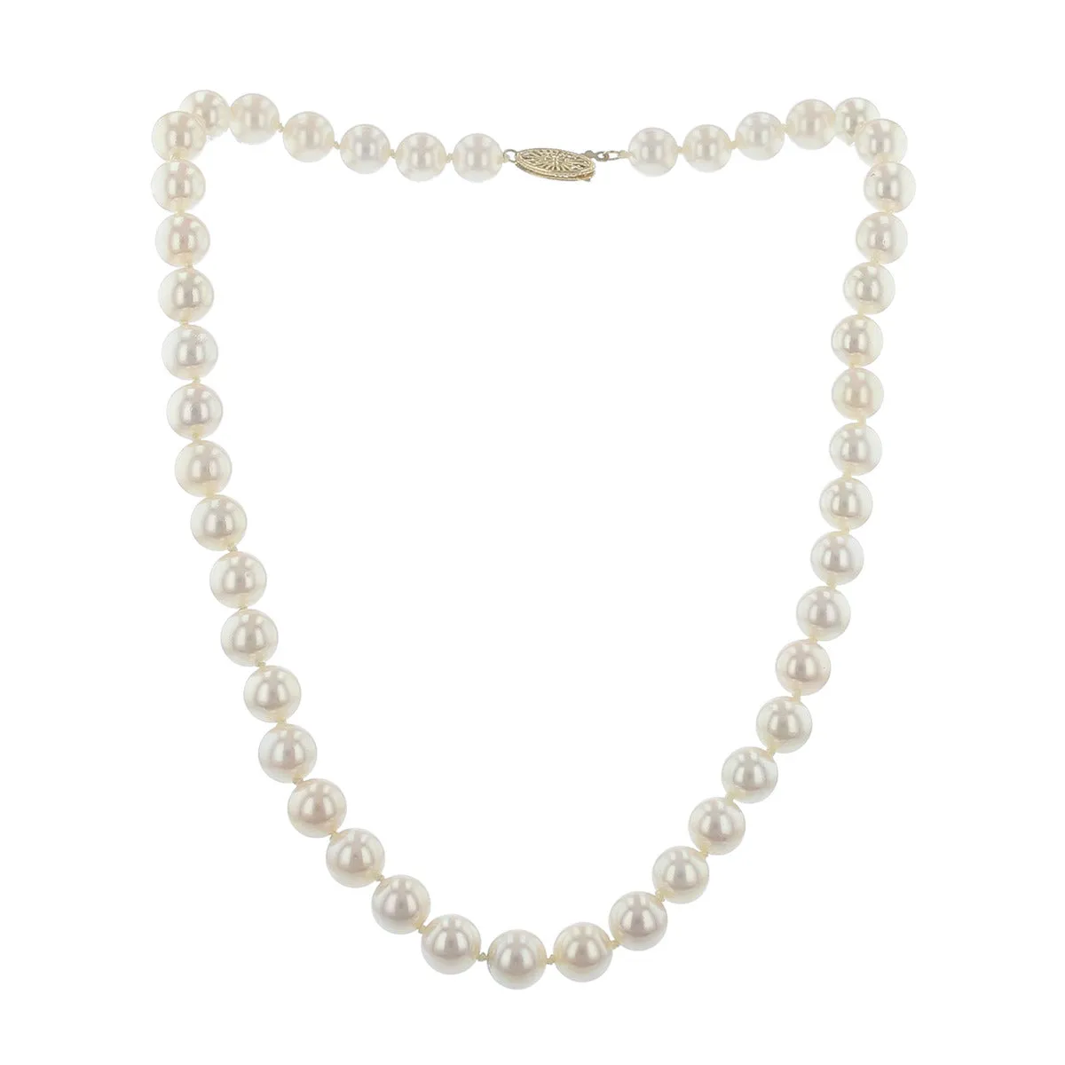 16-Inch Cultured Pearl Strand Necklace
