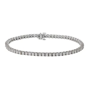 4.08Ct Diamond Tennis Bracelet, 7in