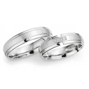 6mm Matt Finish Wedding band