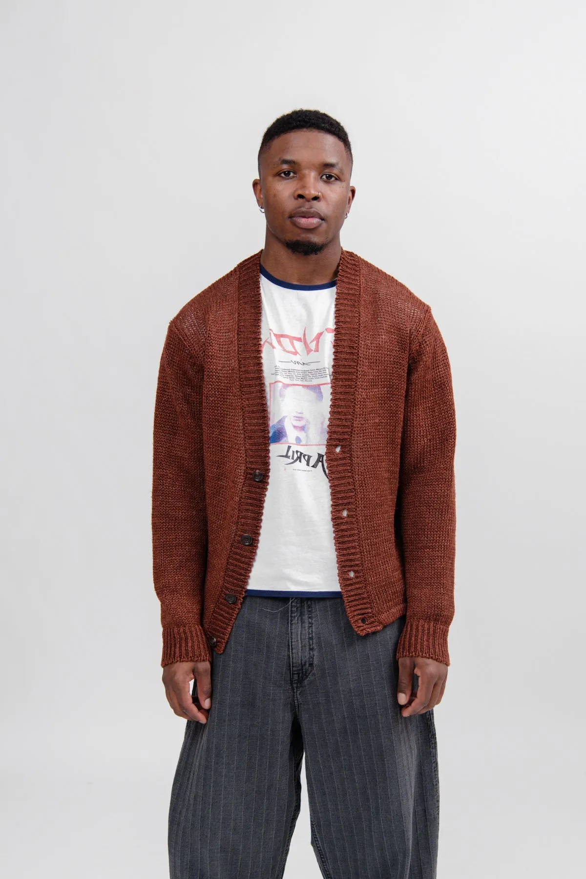 Academy Cardigan Ruby Magnificent Hemp M2243AR
