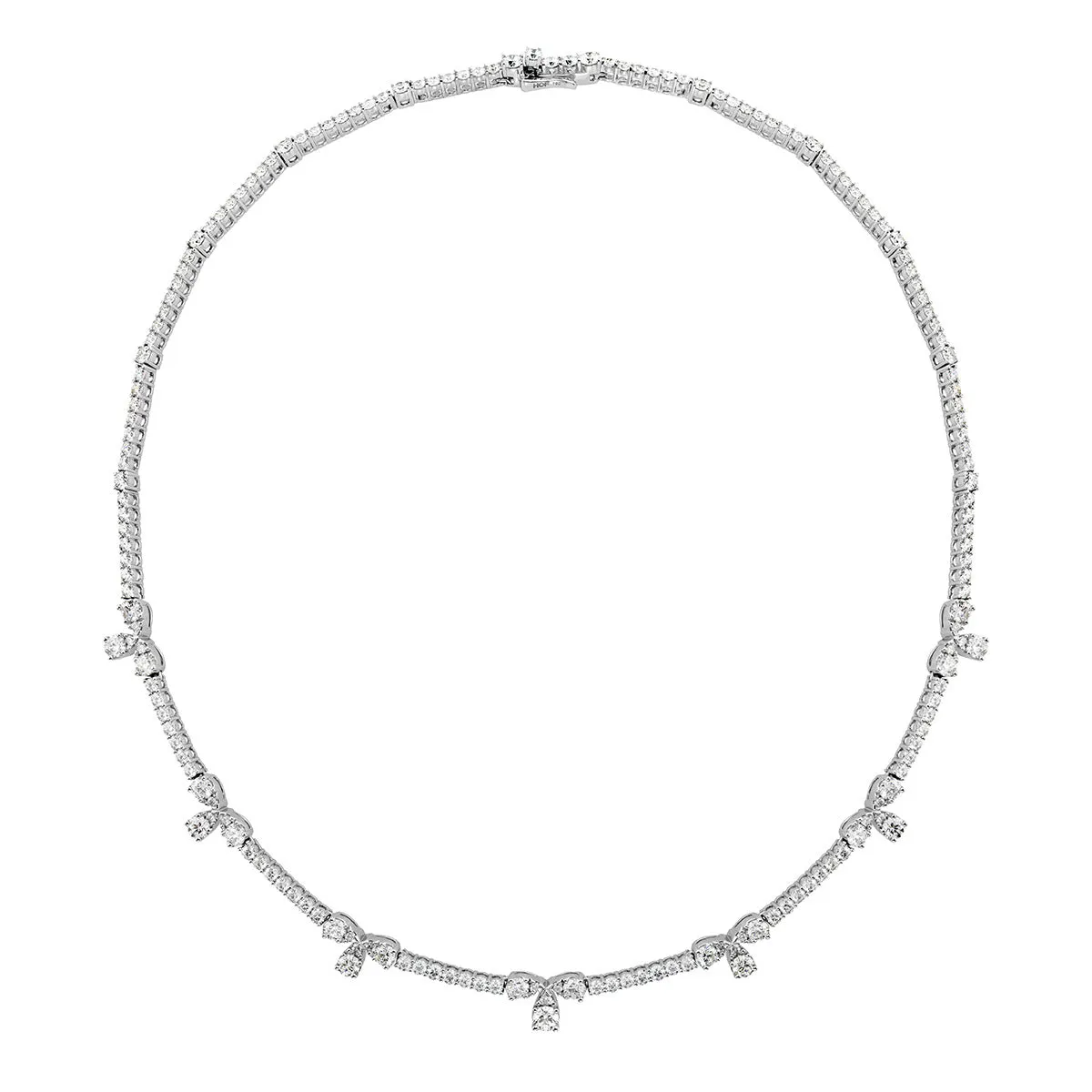 Aerial Diamond Line Necklace