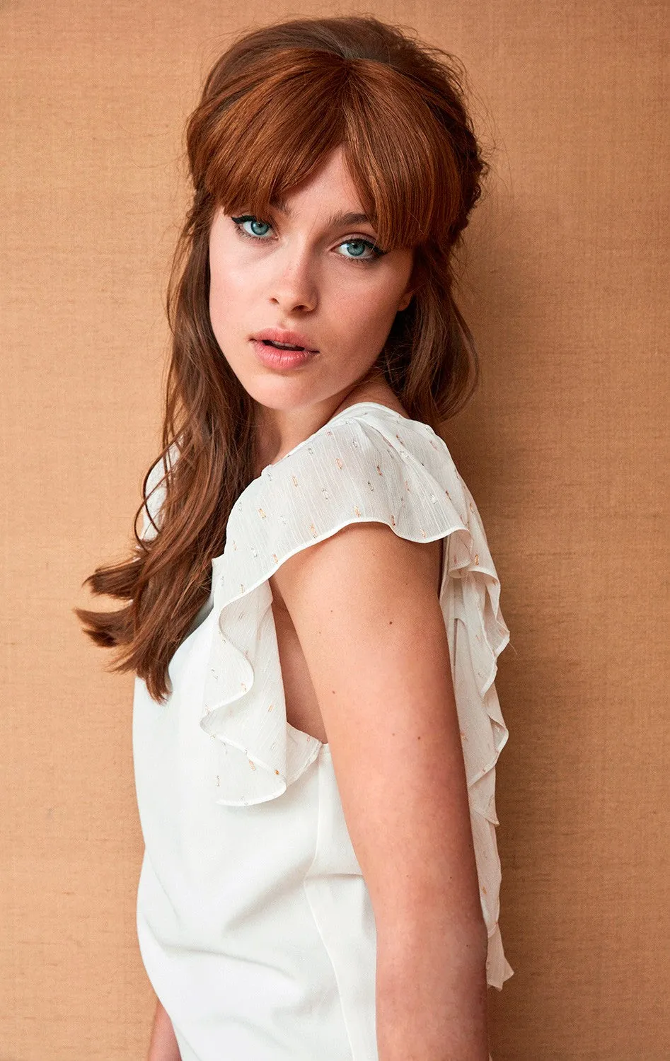 Amenapih Dress Ruby White