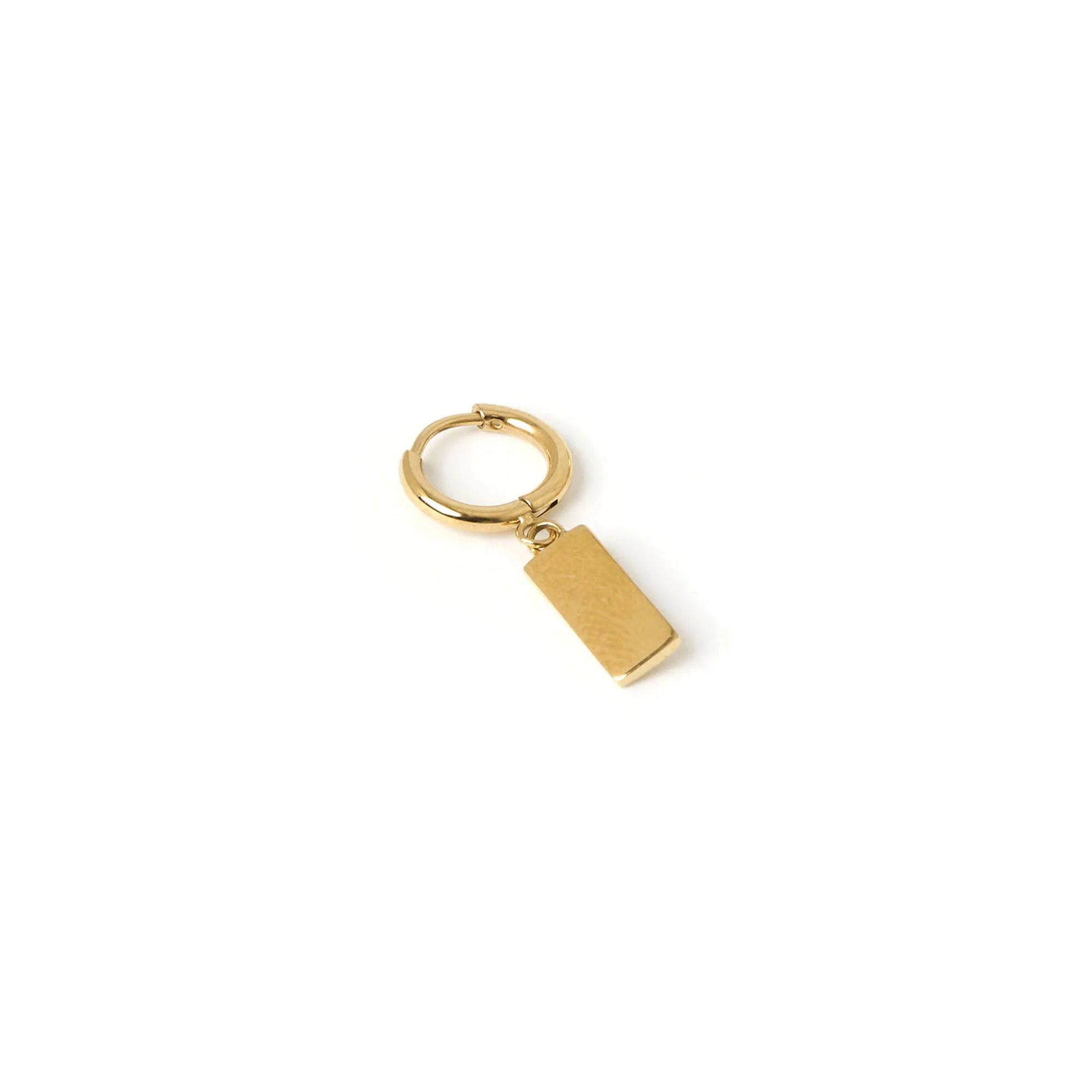 Beau Single Gold Earrings