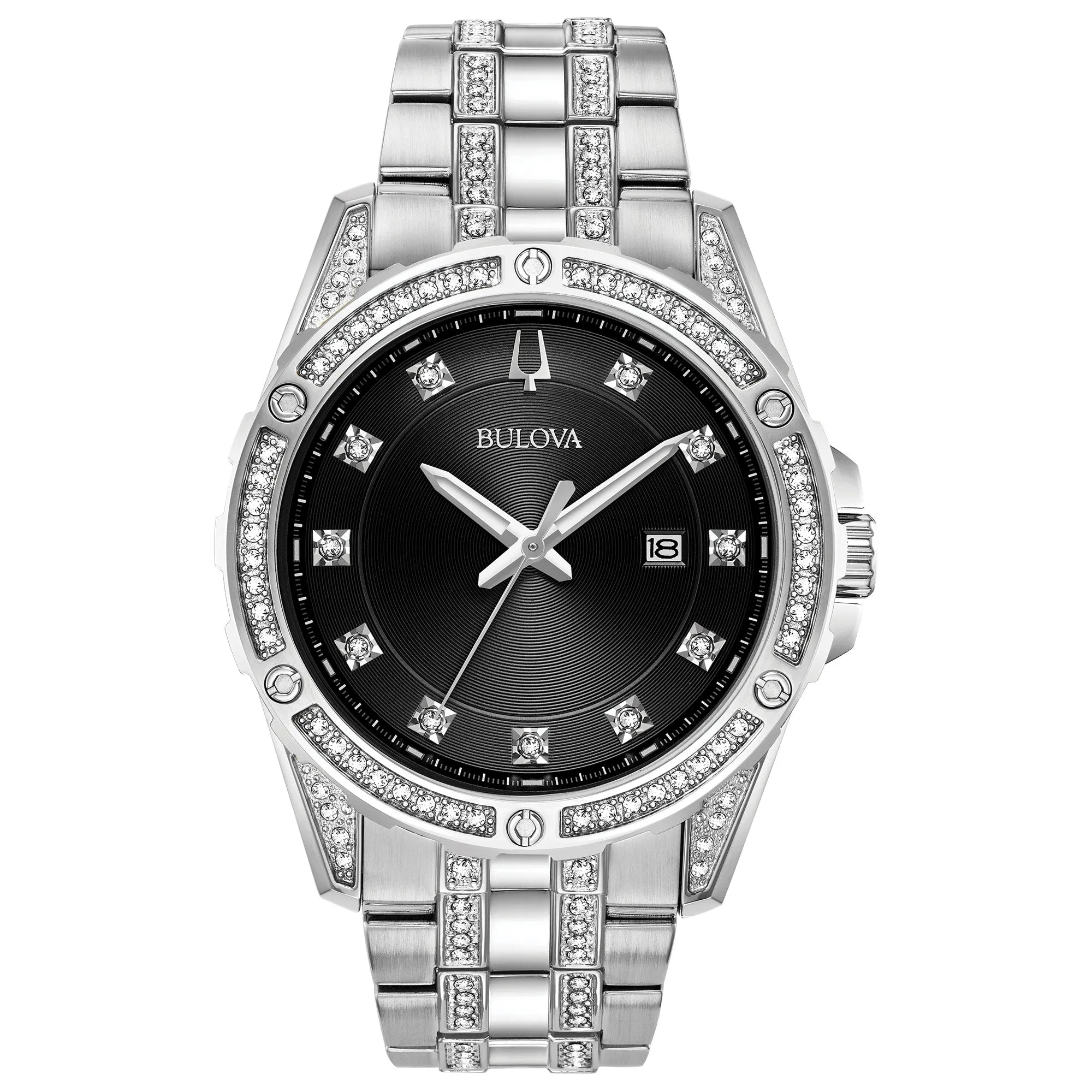 Bulova Men's Classic 43mm Quartz Watch 96K104