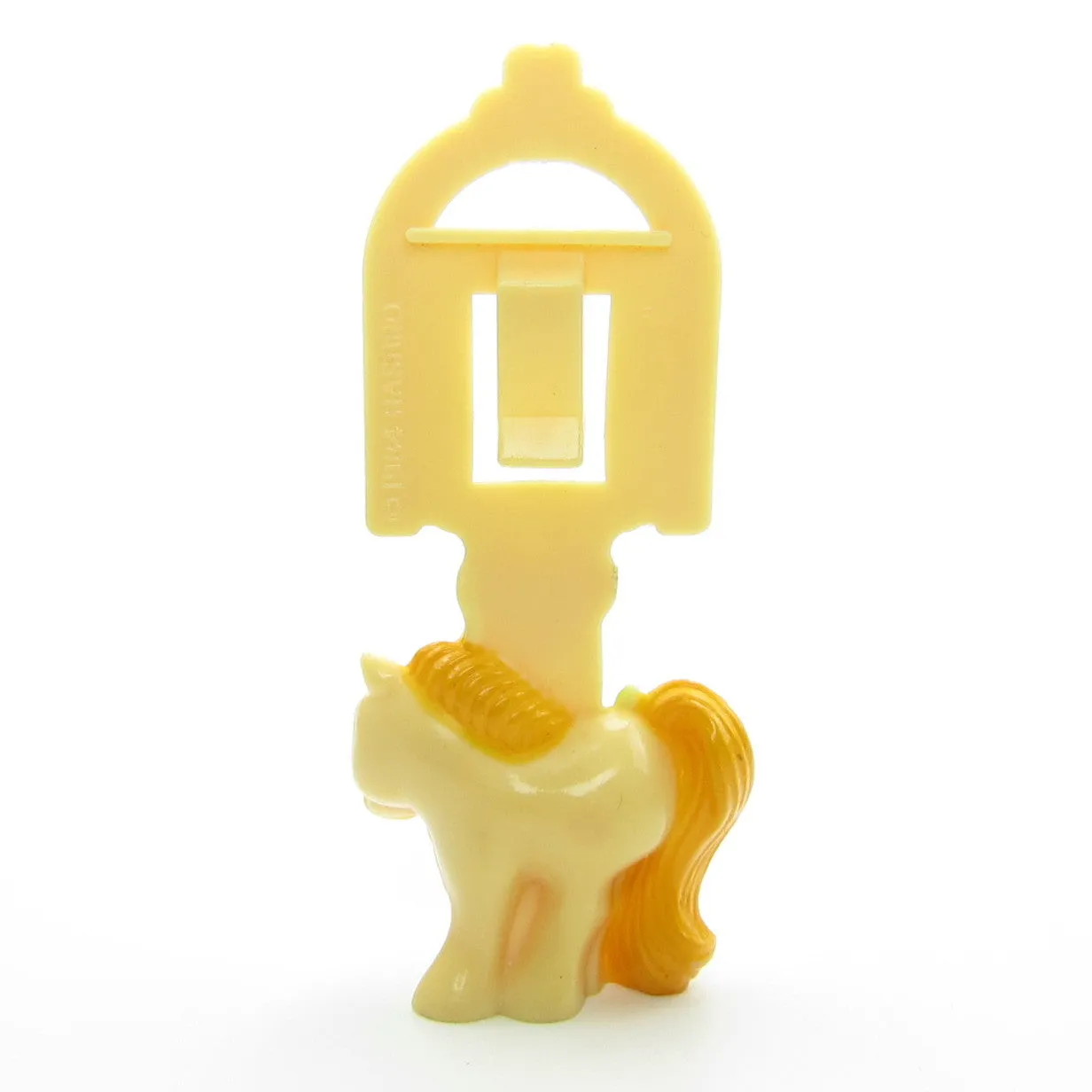Butterscotch My Little Pony 1984 McDonald's Bookmark