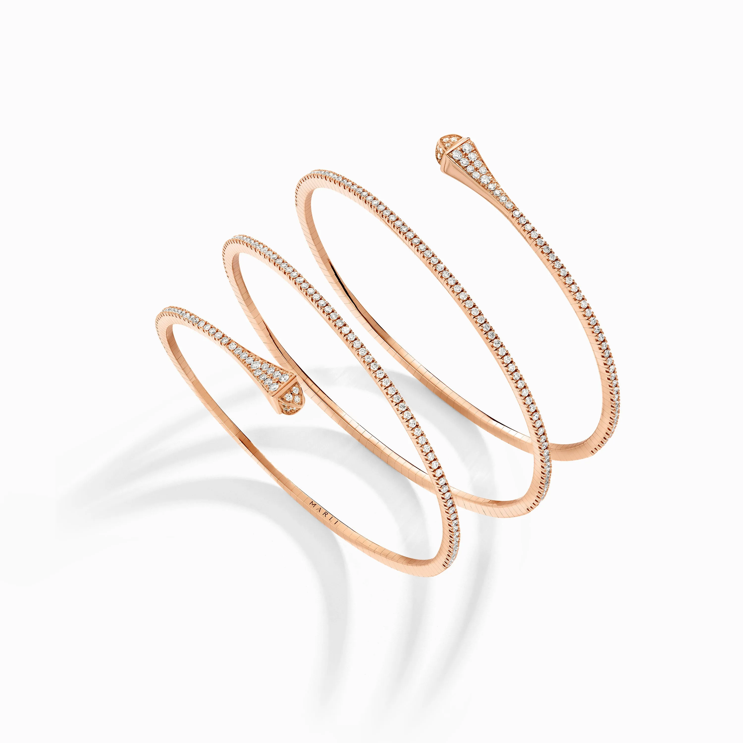 Cleo Full Diamond Twist Bracelet