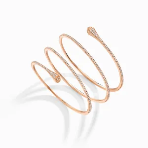 Cleo Full Diamond Twist Bracelet