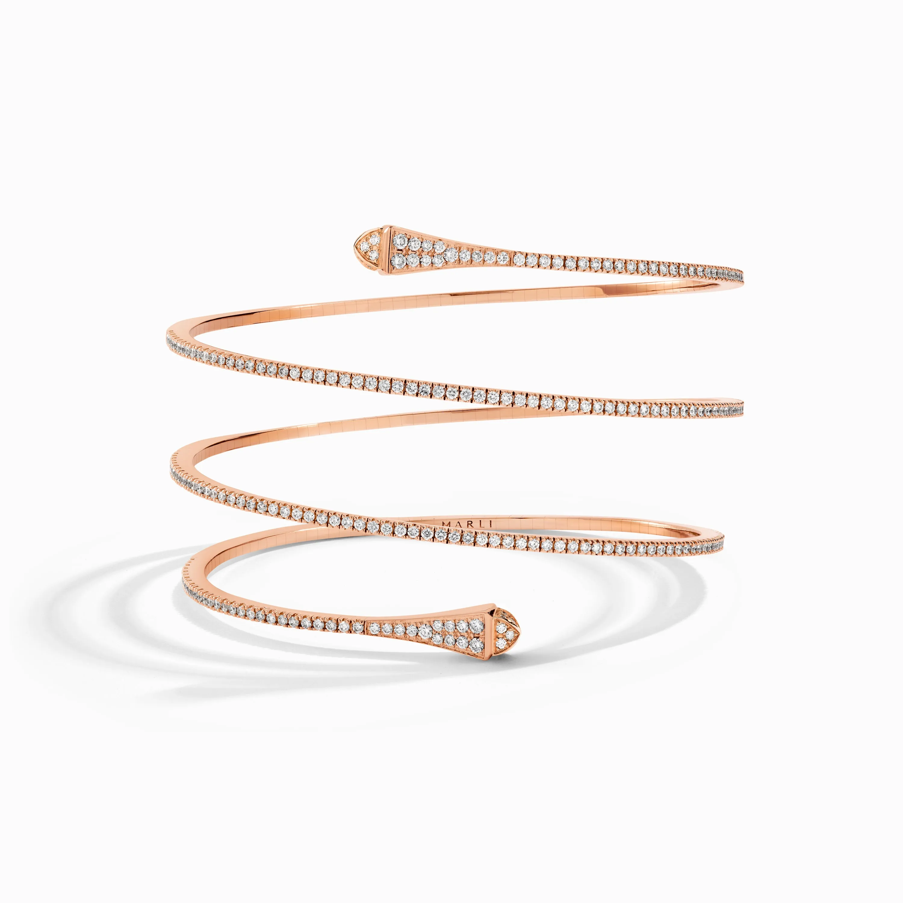 Cleo Full Diamond Twist Bracelet