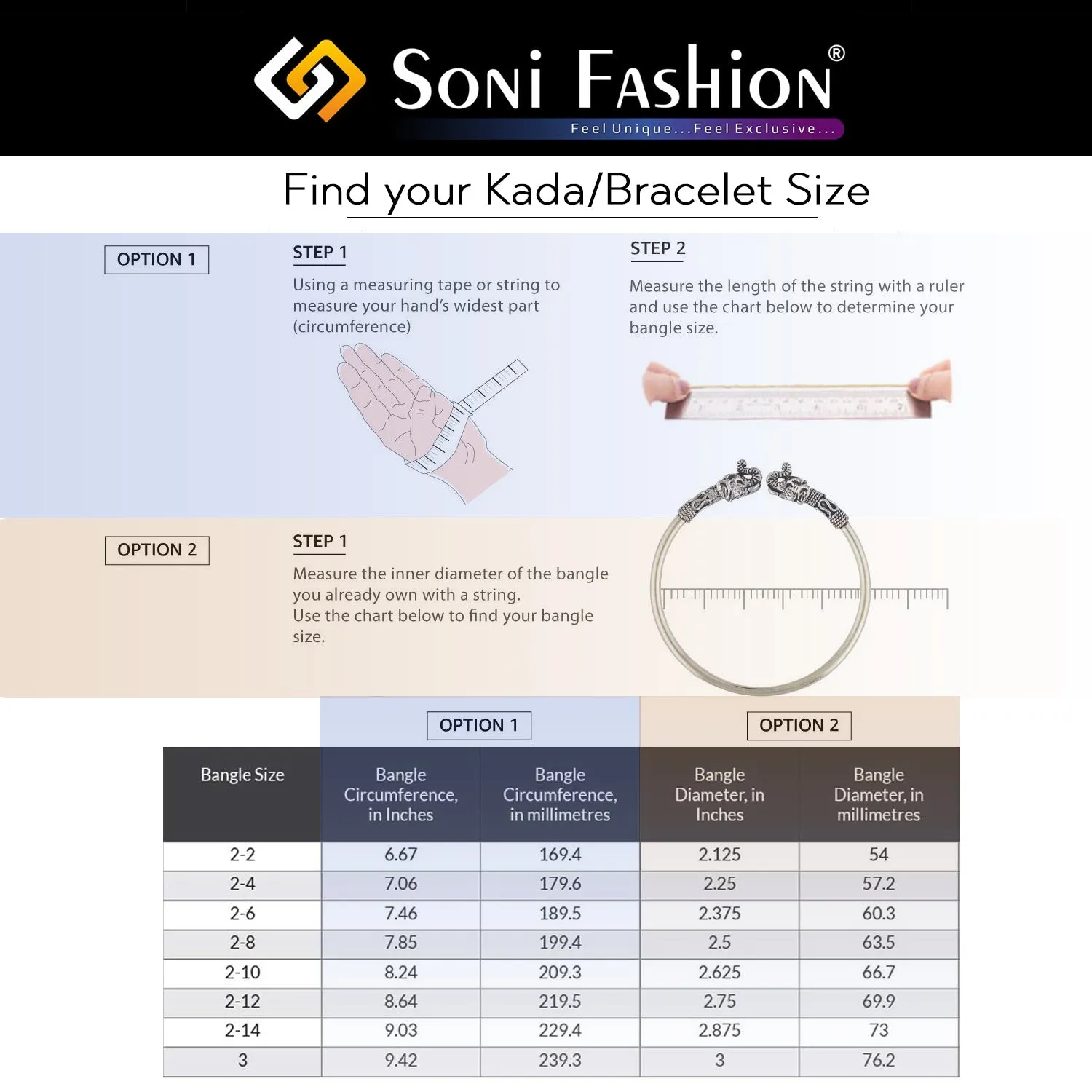 Cool Design Superior Quality Gold Plated Kada for Men - Style B114