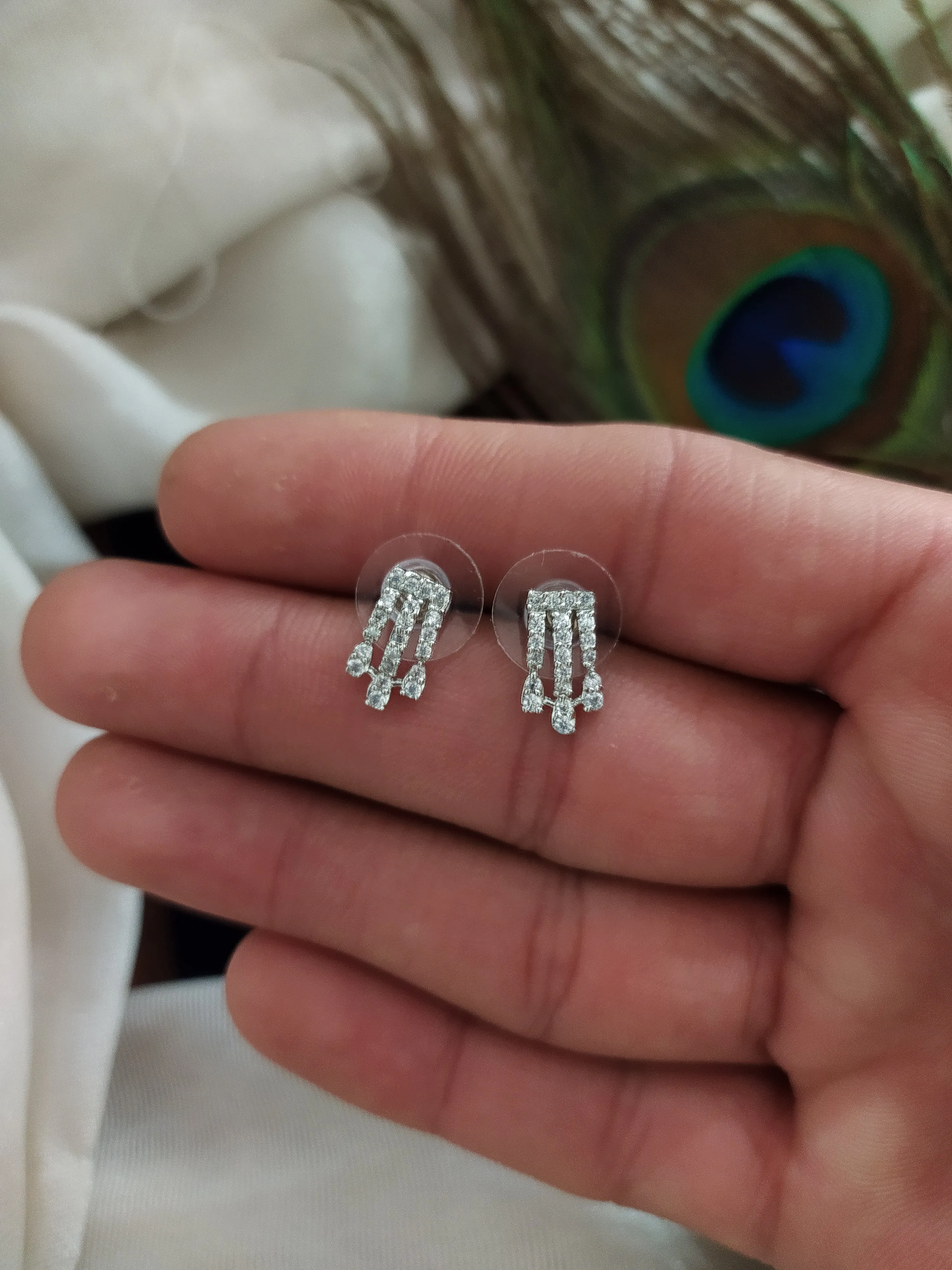 CZ classic Mangal Sutra Pendant Set