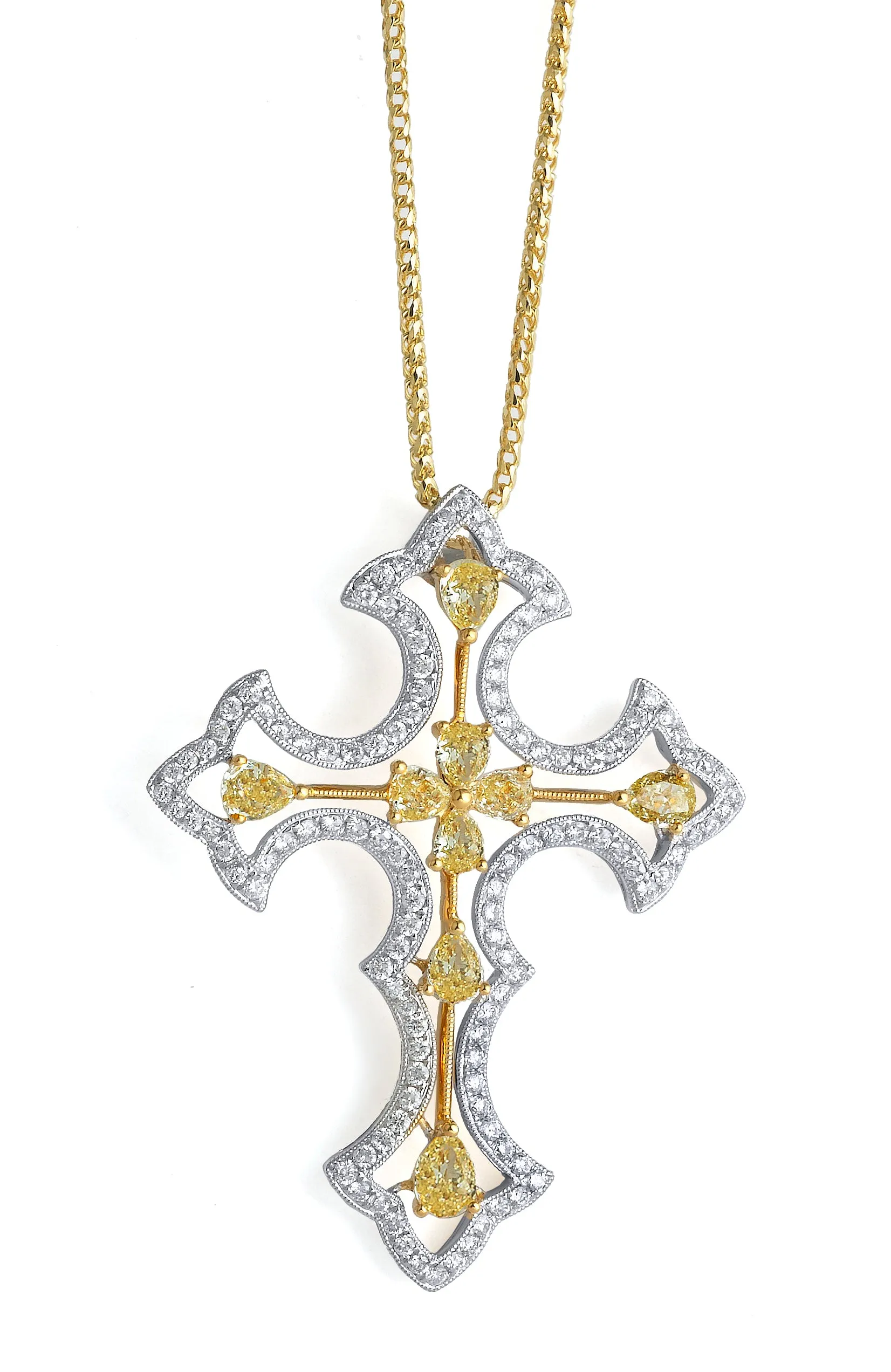 Diamond Cross Pendant