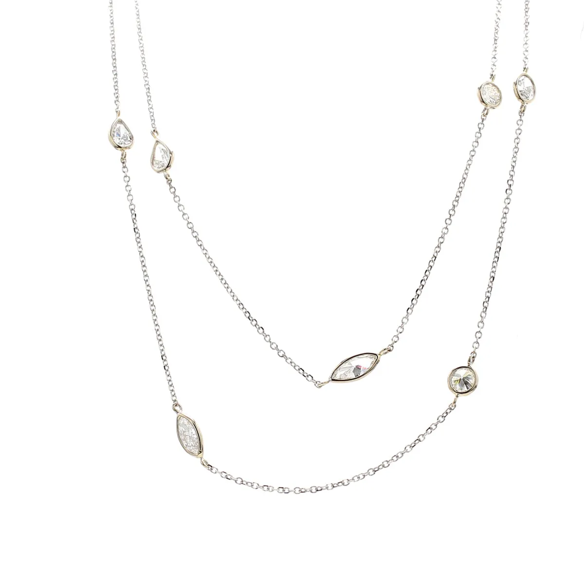 Diamonds by the Yard Necklace