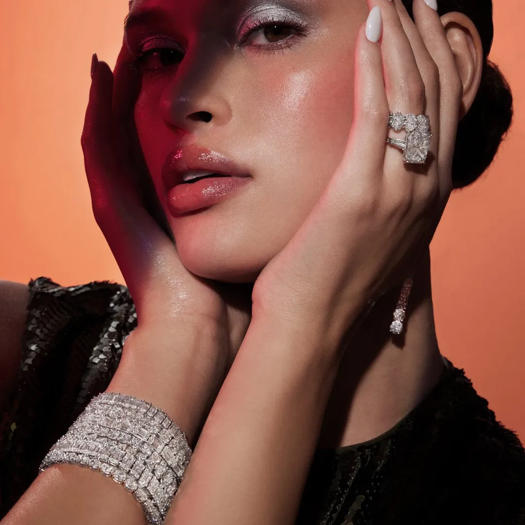 East-West Oval Diamond Bracelet