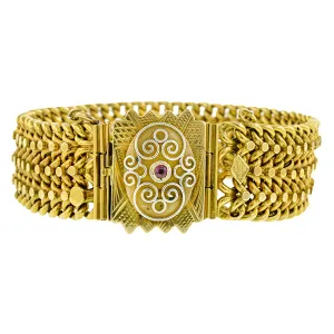 Edwardian Woven Link Bracelet