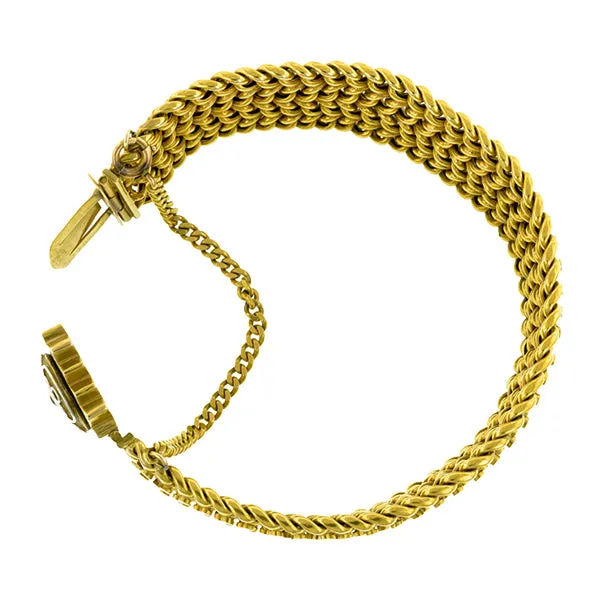 Edwardian Woven Link Bracelet