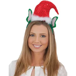 Elf Hat Headband Santa's Helper