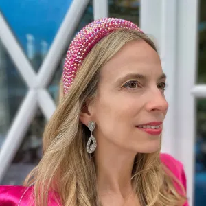 Festival Headband Pink Sparkly Hair Band