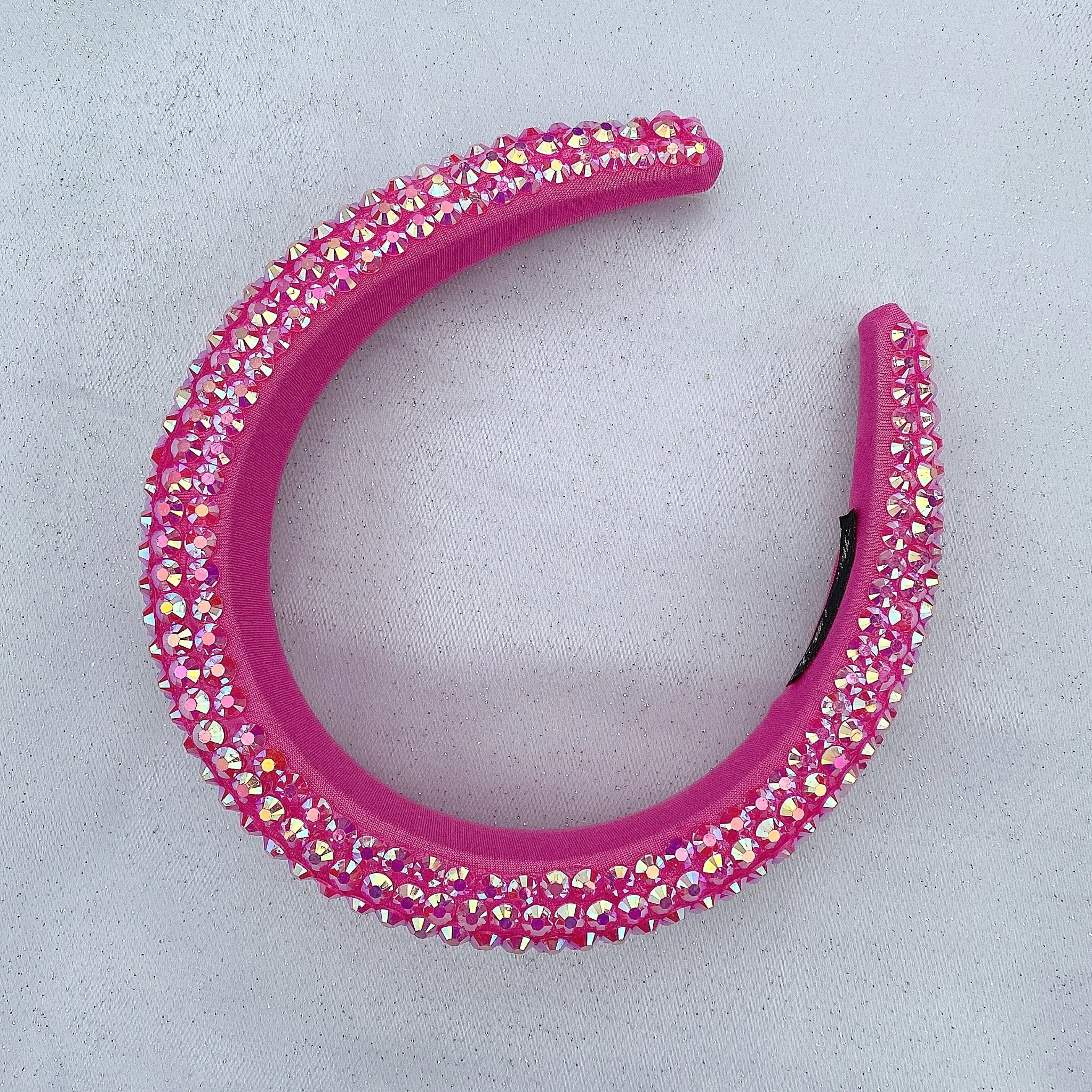Festival Headband Pink Sparkly Hair Band