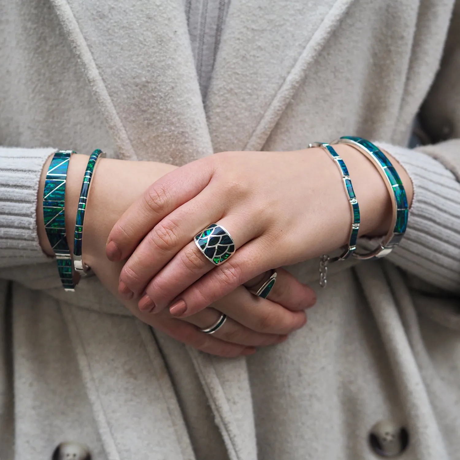 Flinder Nouveau Emerald Bracelet