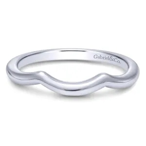 Gabriel & Co. "Skylar" High Polish Wedding Ring