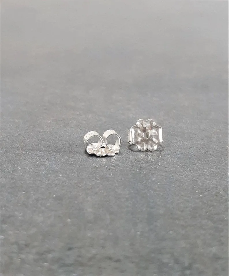 Golden Citrine Stud Earrings
