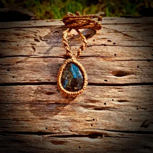 Green tourmaline necklace