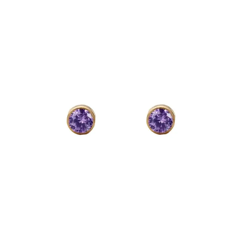 June Alexandrite Studs