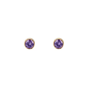 June Alexandrite Studs