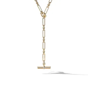 Lexington Necklace in 18K Yellow Gold with Pave Diamonds