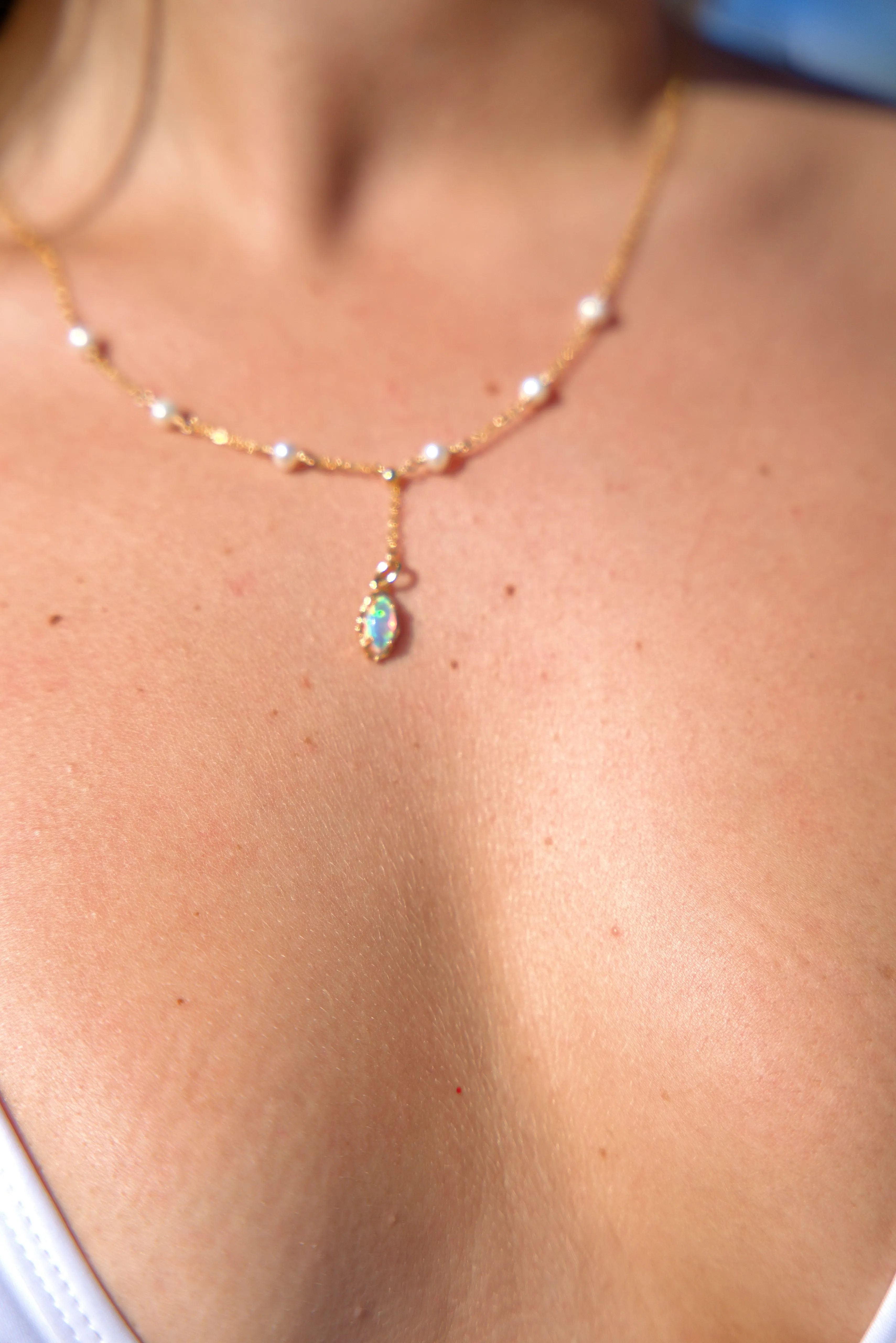 Lumina Opal Necklace