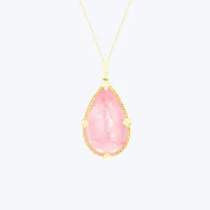 Morganite 18k One-of-a-Kind Necklace