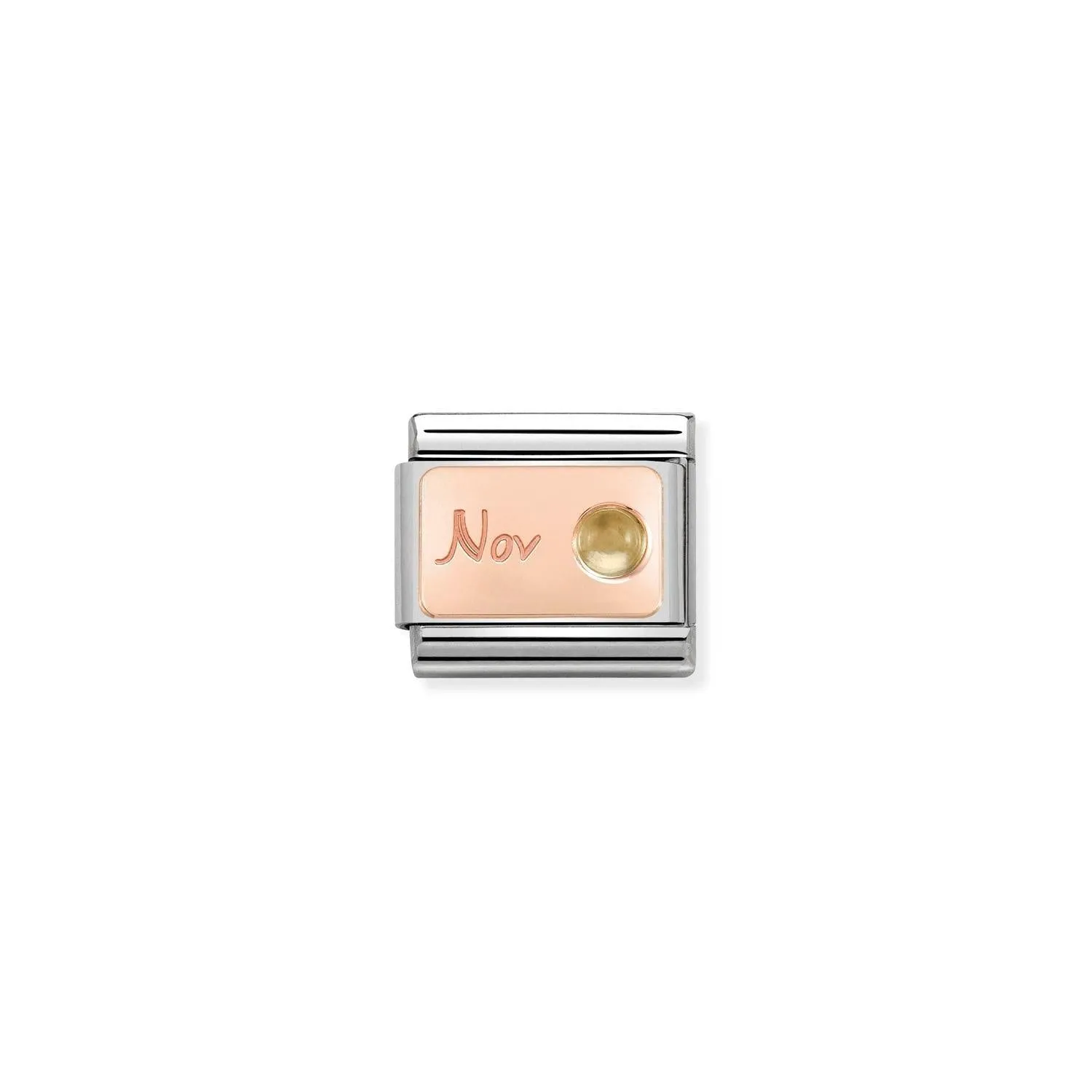 Nomination Classic Rose Gold November Charm