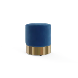 Ocean Blue Footstool