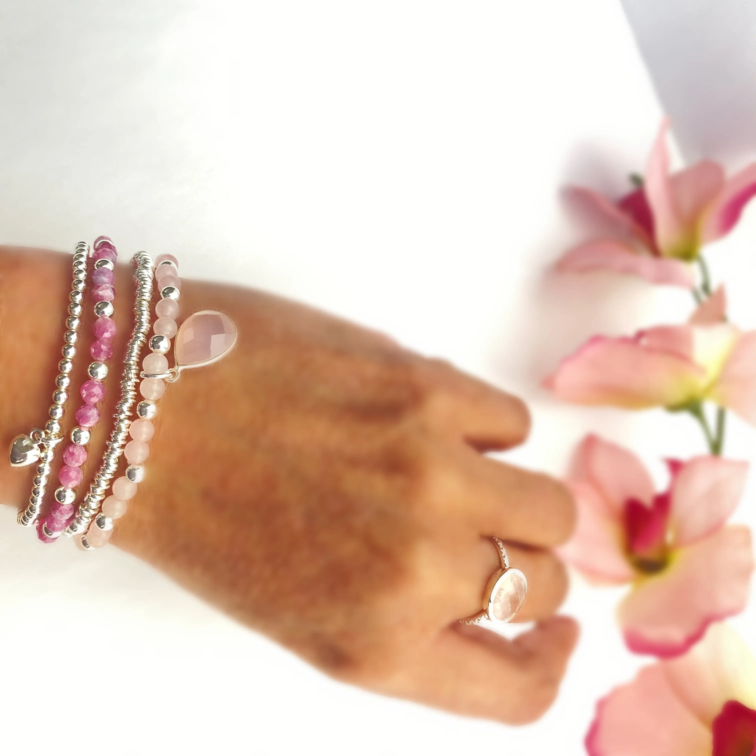 Pink Quartet Bracelet - SBRC1532