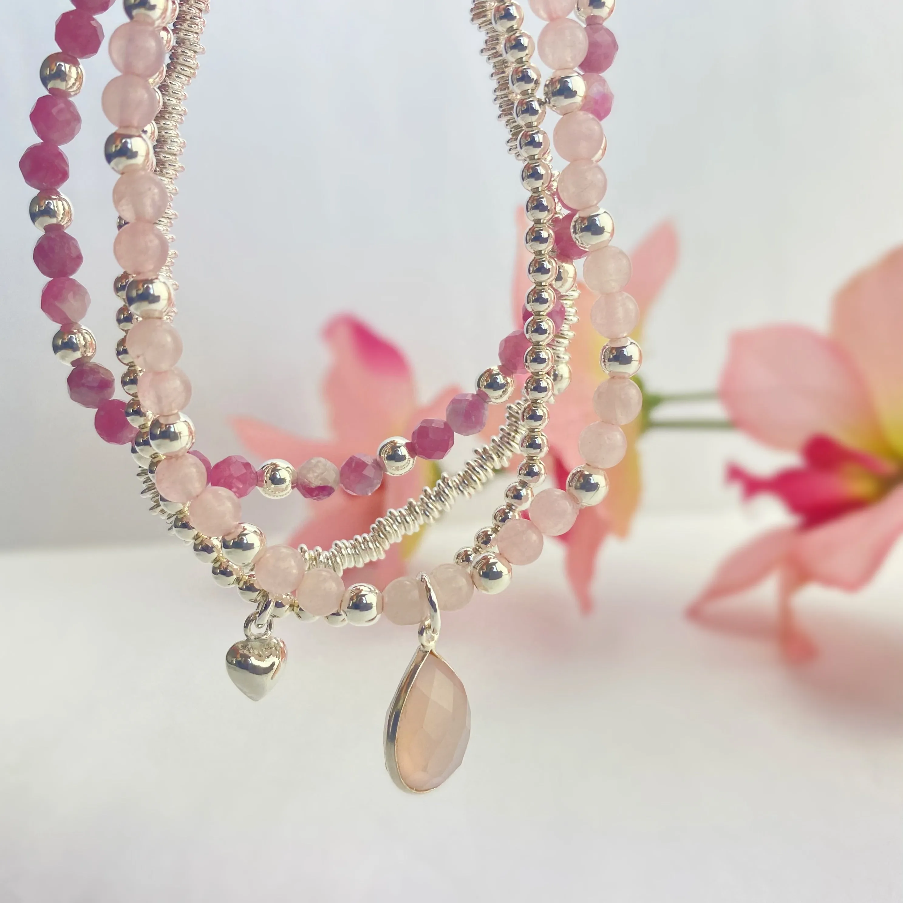 Pink Quartet Bracelet - SBRC1532