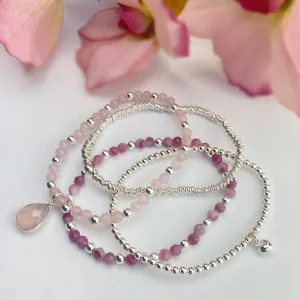 Pink Quartet Bracelet - SBRC1532