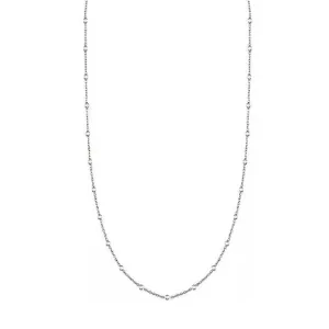 Platinum Diamonds By The Yard 18-Inch Necklace