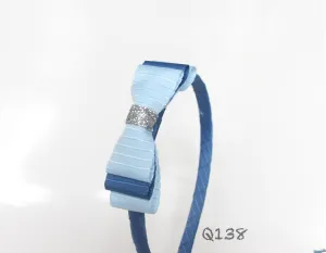 优雅的蓝色头带（Q138）