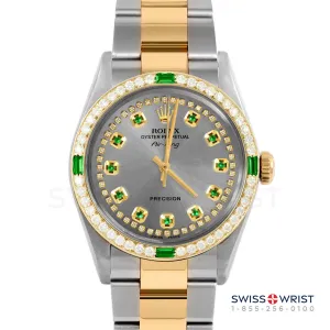 Rolex Air King 34mm | 5500-TT-SLT-STRE-4EMD-OYS