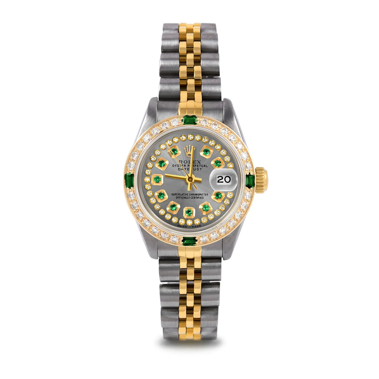 Rolex Datejust 26mm | 6917-TT-SLT-STRE-4EMD-JBL