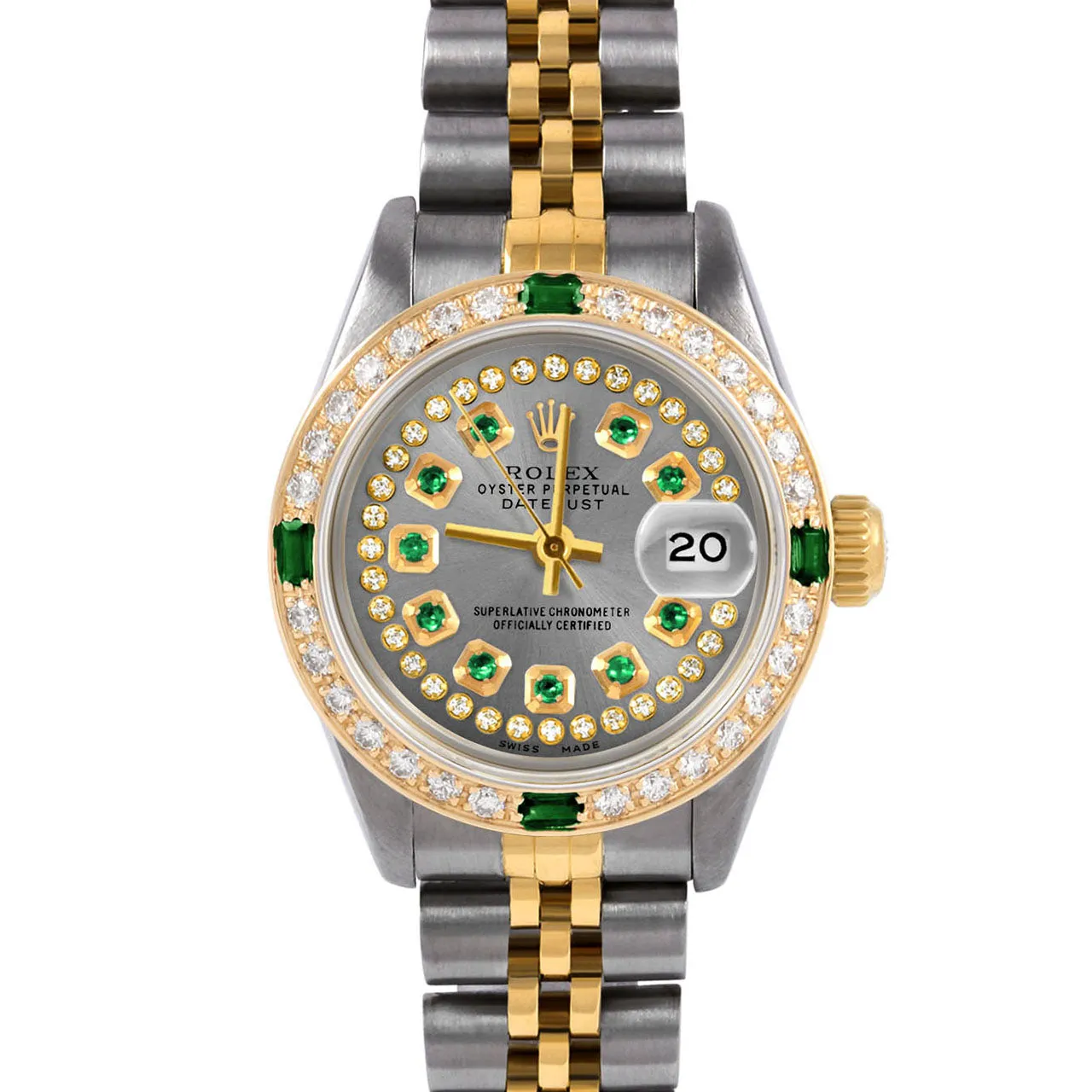 Rolex Datejust 26mm | 6917-TT-SLT-STRE-4EMD-JBL